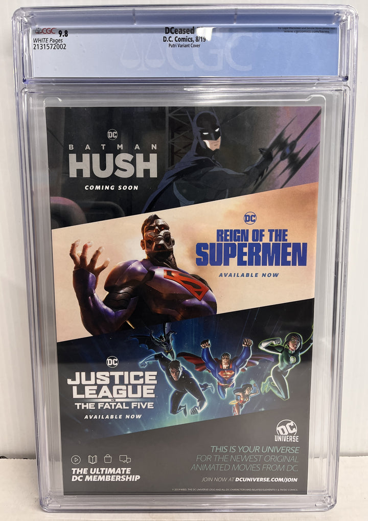 DCeased #2 CGC 9.8