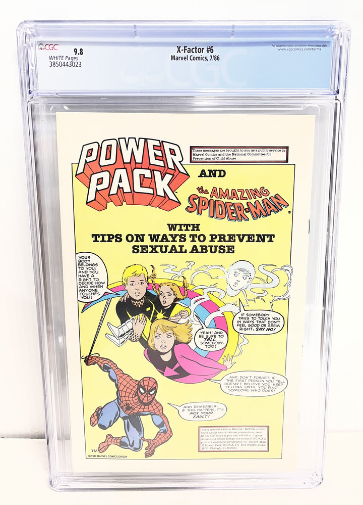 X-Factor #6 CGC 9.8