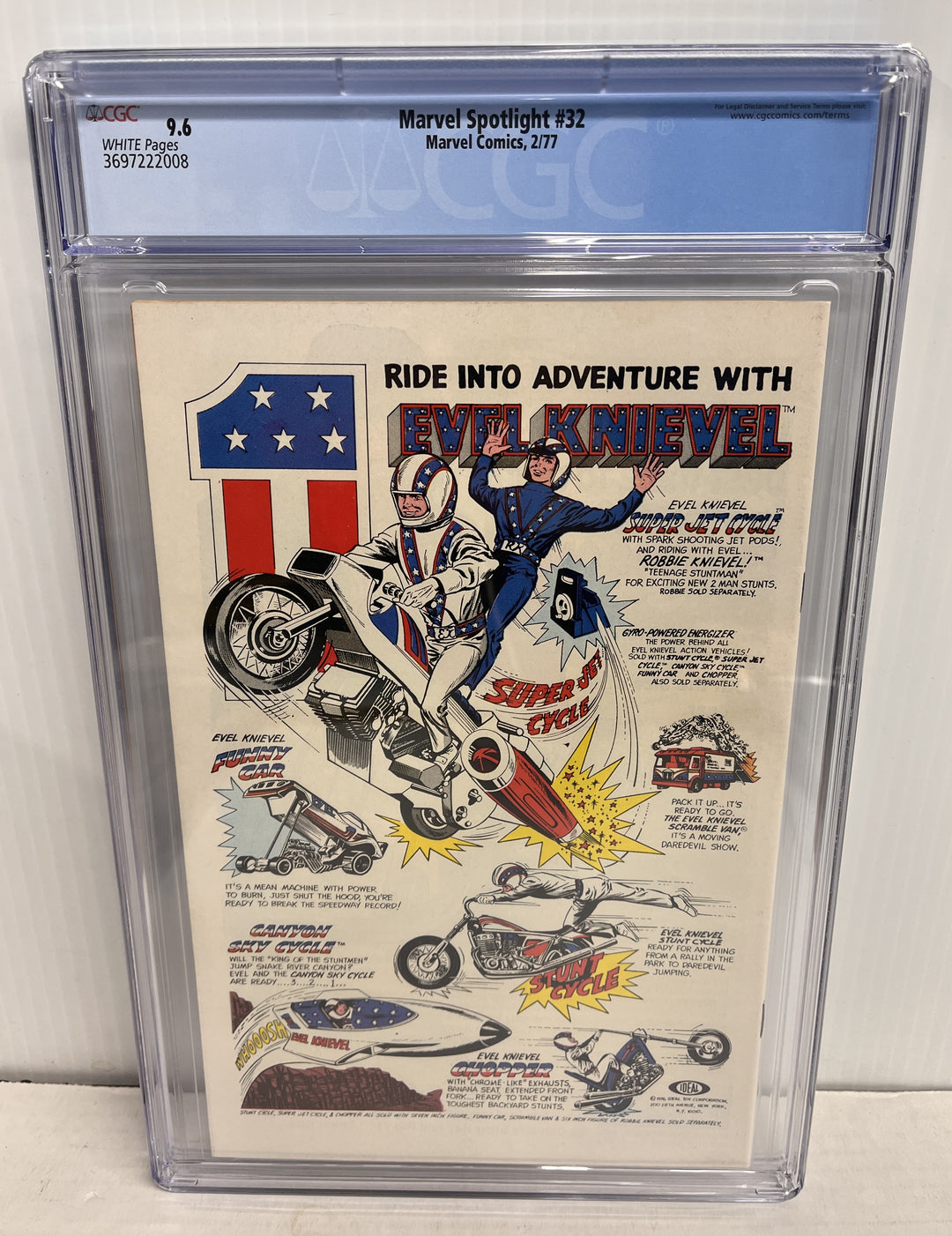Marvel Spotlight #32 CGC 9.6