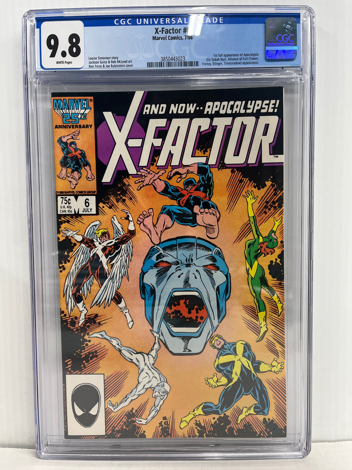 X-Factor #6 CGC 9.8