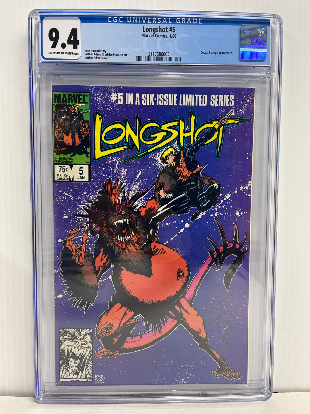 Longshot #5 CGC 9.4