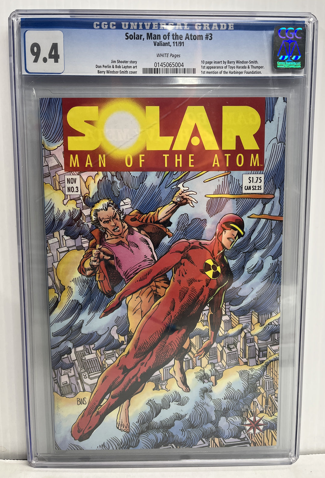Solar Man of the Atom #3 CGC 9.4