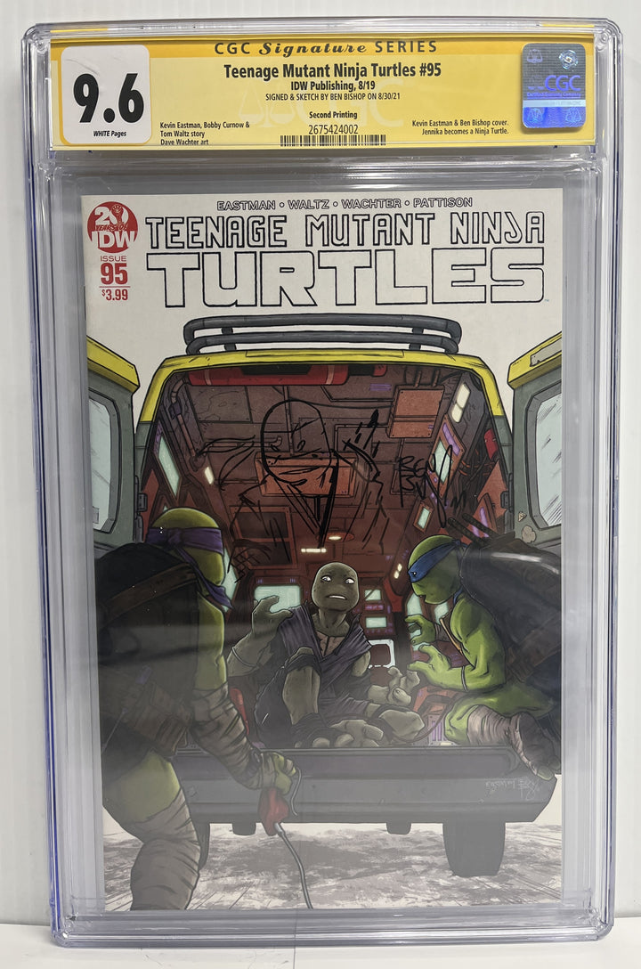 Teenage Mutant Ninja Turtles #95 CGC Signature Series 9.6