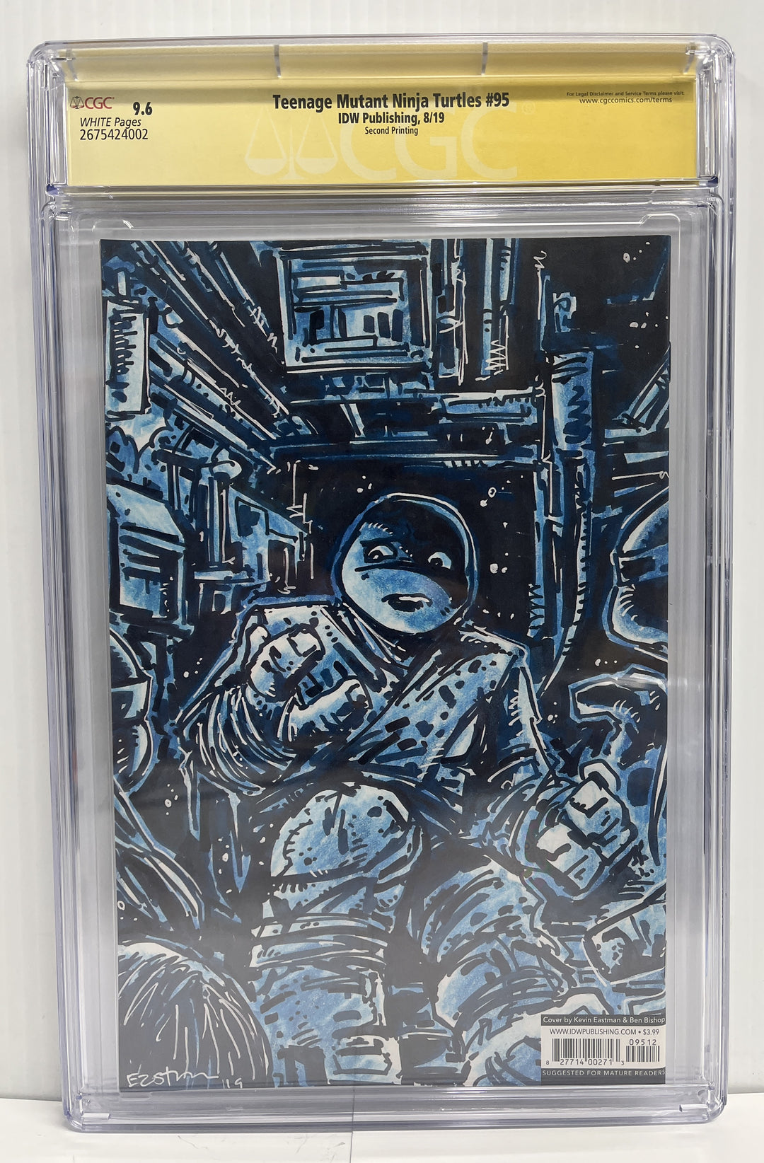 Teenage Mutant Ninja Turtles #95 CGC Signature Series 9.6