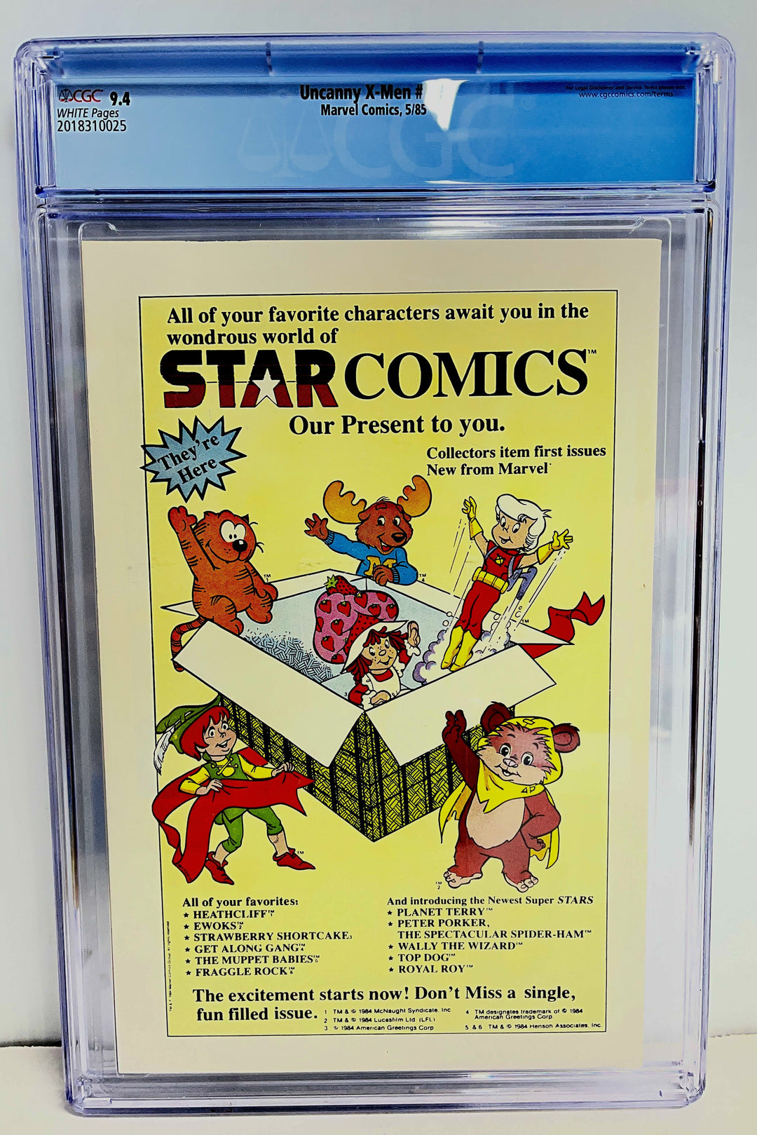 Uncanny X-Men #193 CGC 9.4