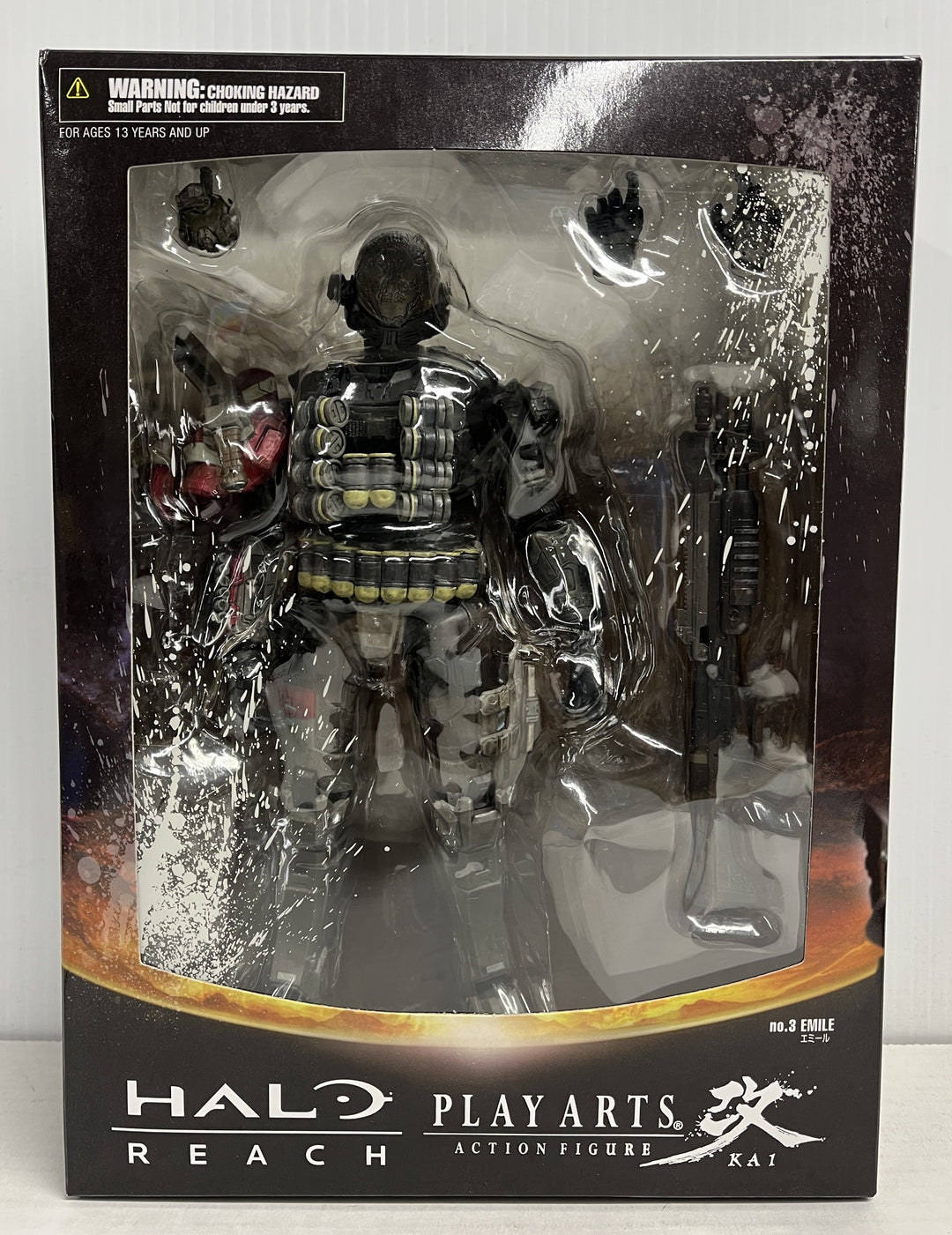 Halo Reach Play Arts Kai No. 3 Emile Action Figure