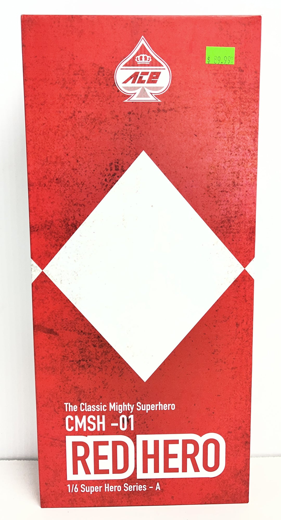 Ace The Classic Mighty Superhero CMSH-01 Red Hero Action Figure