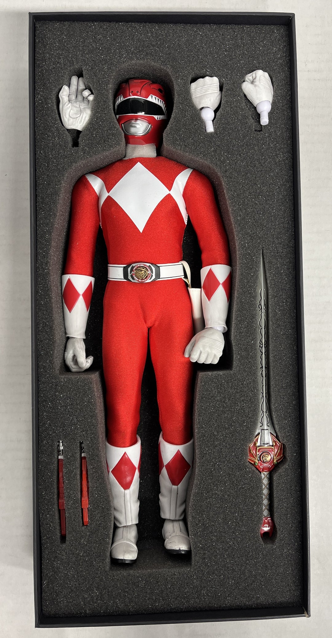 Ace The Classic Mighty Superhero CMSH-01 Red Hero Action Figure
