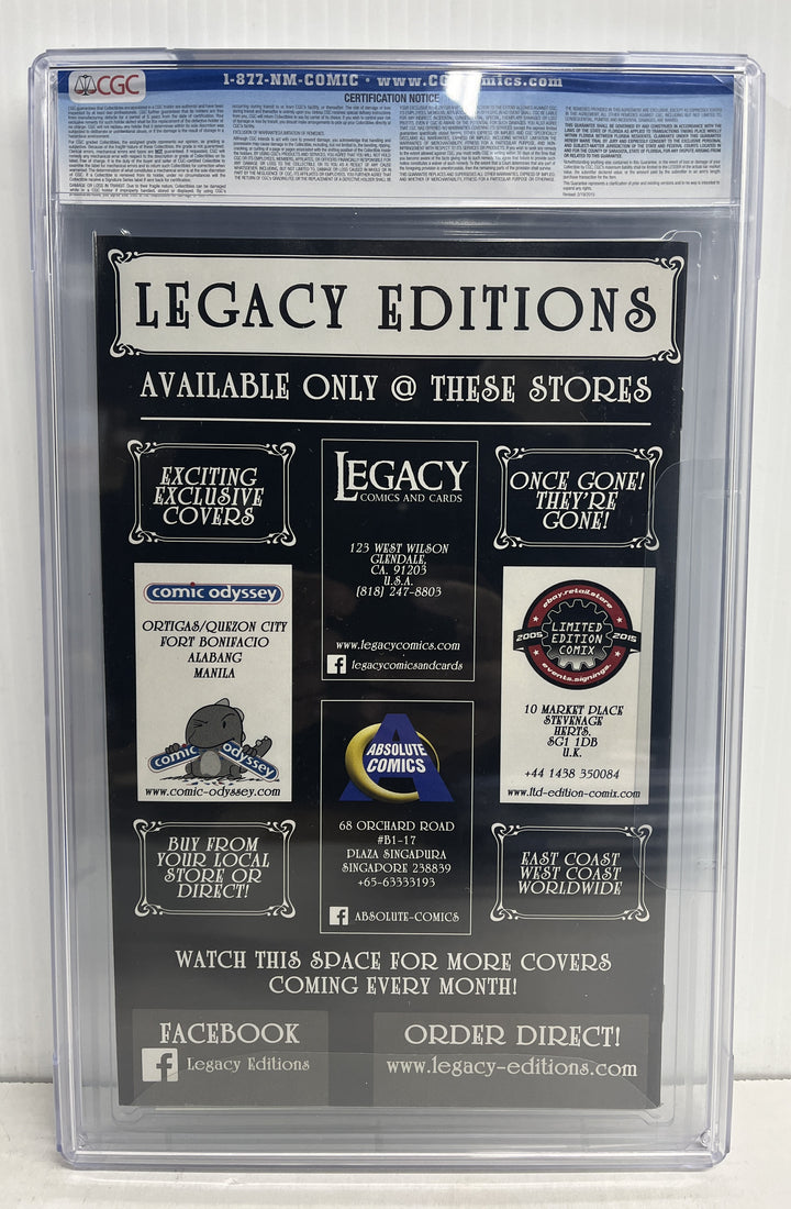 Secret Wars #1 CGC 9.8