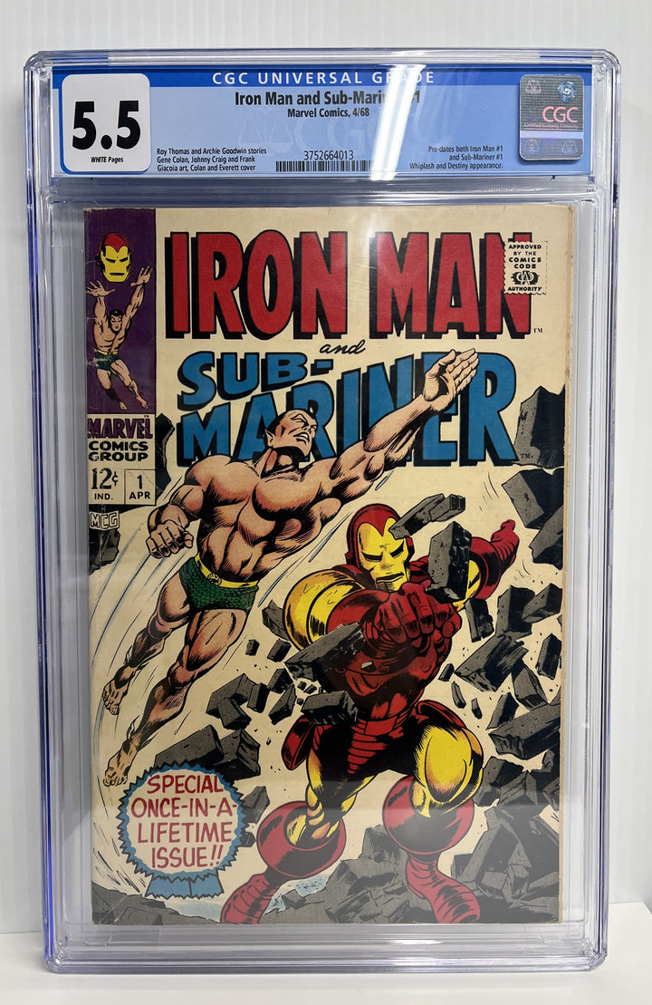 Iron Man and Sub-Mariner #1 CGC 5.5
