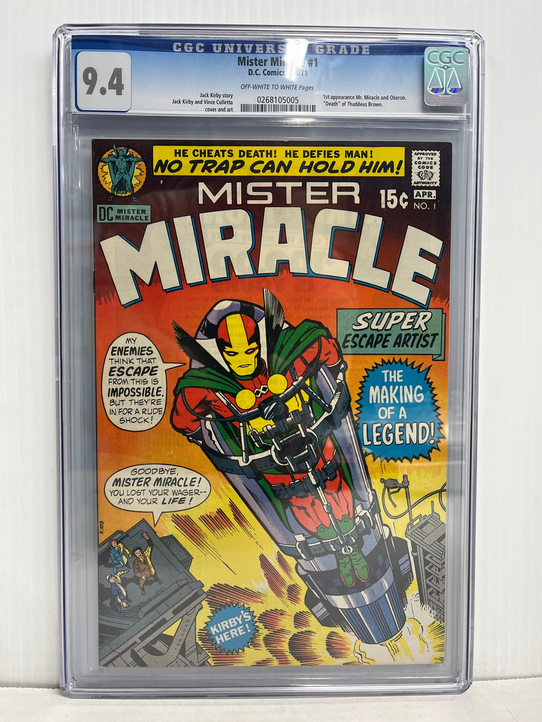 Mister Miracle #1 CGC 9.4