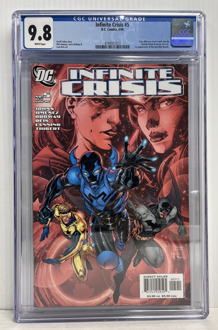 Infinite Crisis #5 CGC 9.8