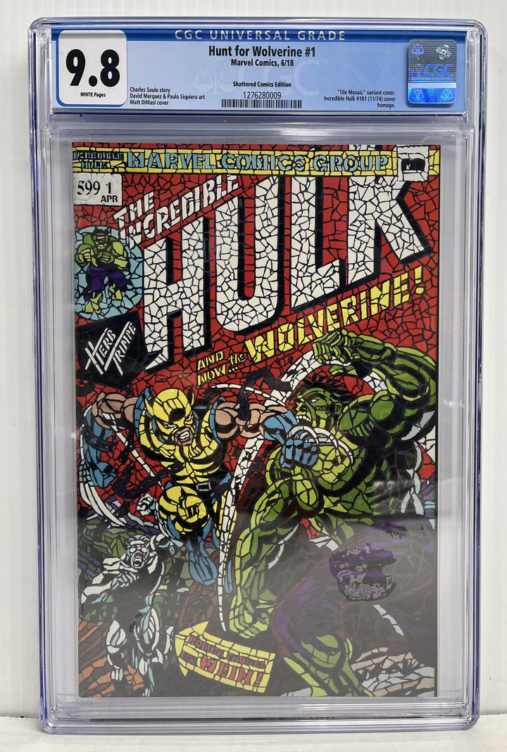 Hunt For Wolverine #1 CGC 9.8
