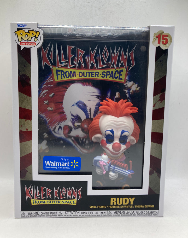 POP VHS Covers Killer Klowns from Outer Space Rudy #15 Walmart Exclusive