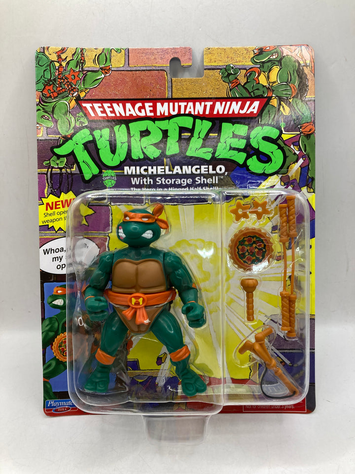 TEENAGE MUTANT NINJA TURTLES - Set of 4 - Storage Shell Figures