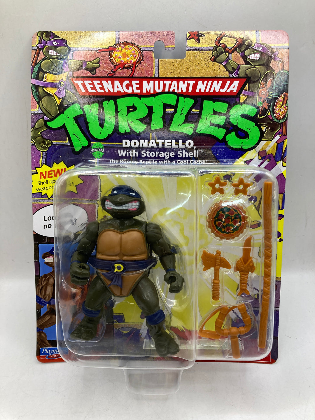 TEENAGE MUTANT NINJA TURTLES - Set of 4 - Storage Shell Figures