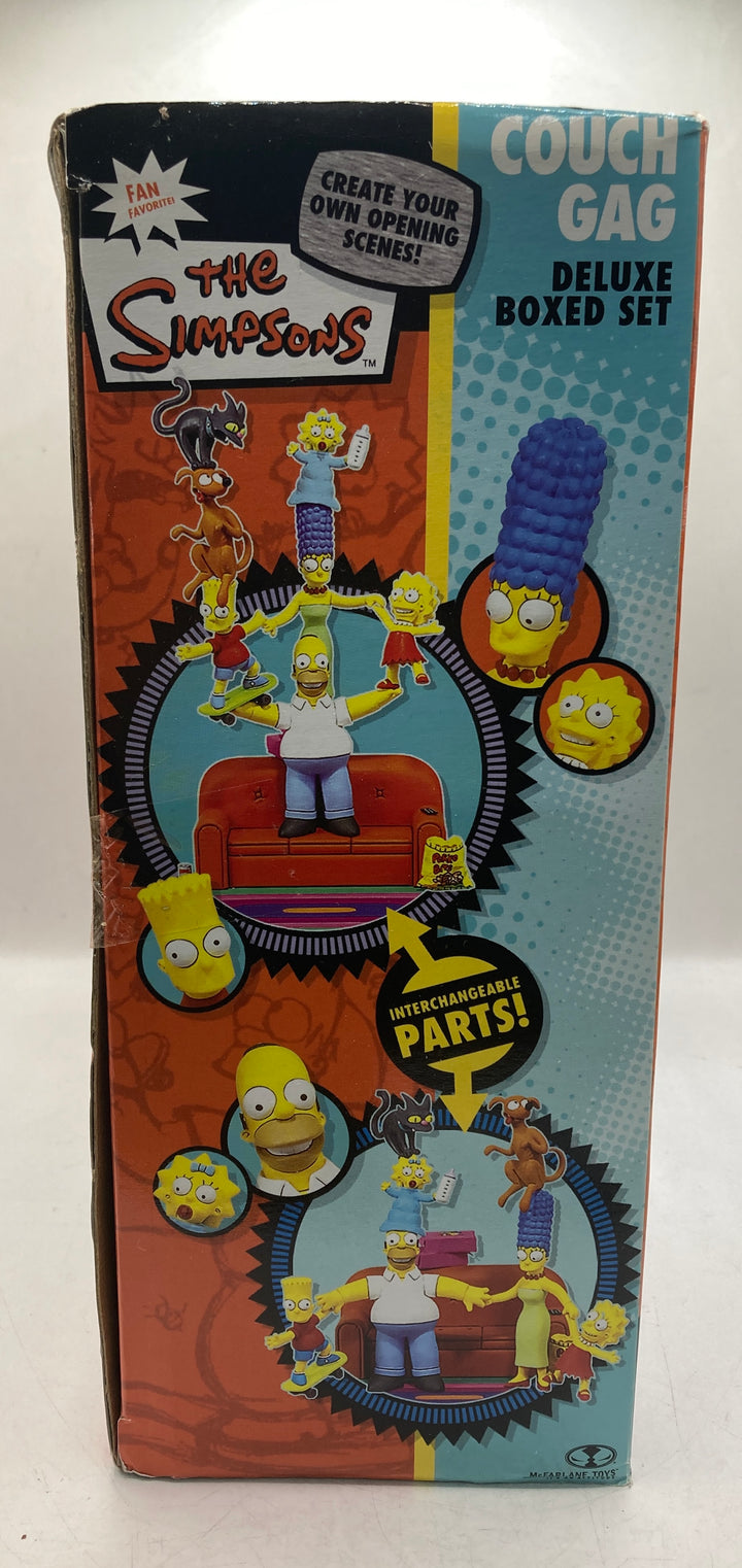 McFarlane Toys The Simpsons Couch Gag Deluxe Boxed Set 2006