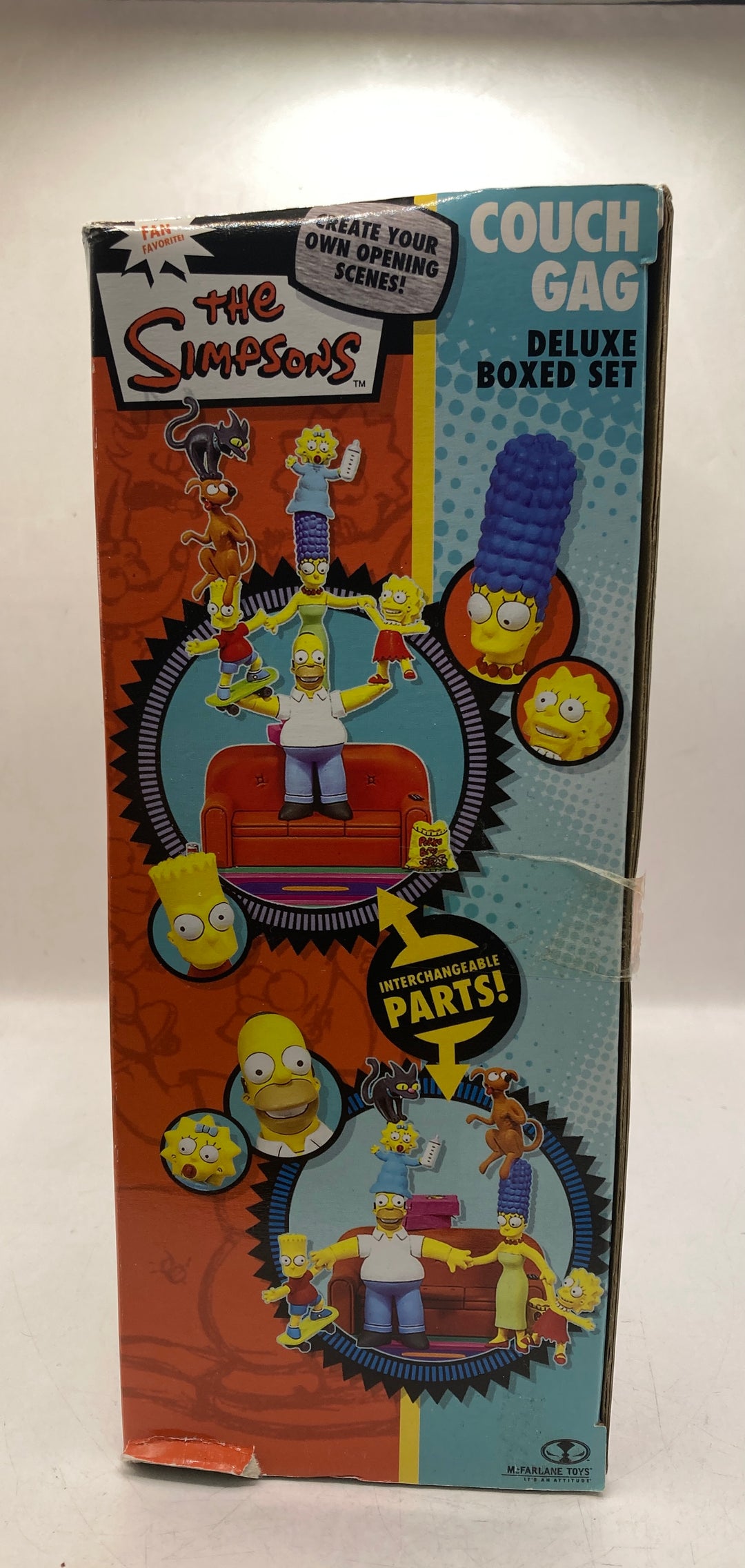 McFarlane Toys The Simpsons Couch Gag Deluxe Boxed Set 2006