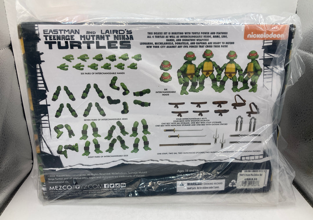 Eastman and Laird's TMNT Teenage Mutant Ninja Turtles 5 Points Deluxe Box Set