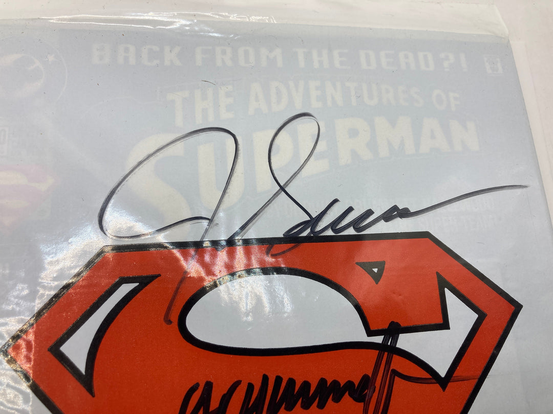 Adventures of Superman #500 - Signed - Dynamic Forces COA 3170/10000