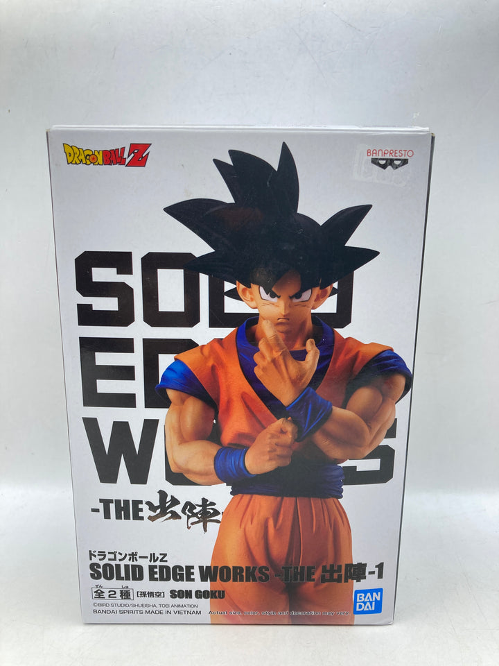 Banpresto Solid Edge Works Vol. 1 Dragpm Ball Z Son Goku Bandai