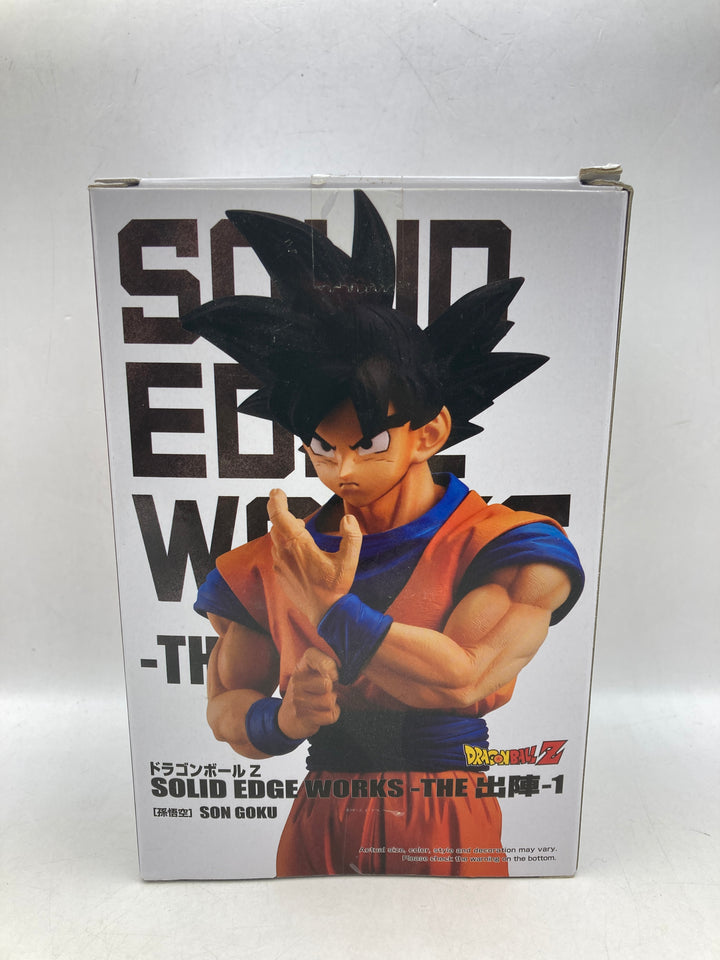 Banpresto Solid Edge Works Vol. 1 Dragpm Ball Z Son Goku Bandai