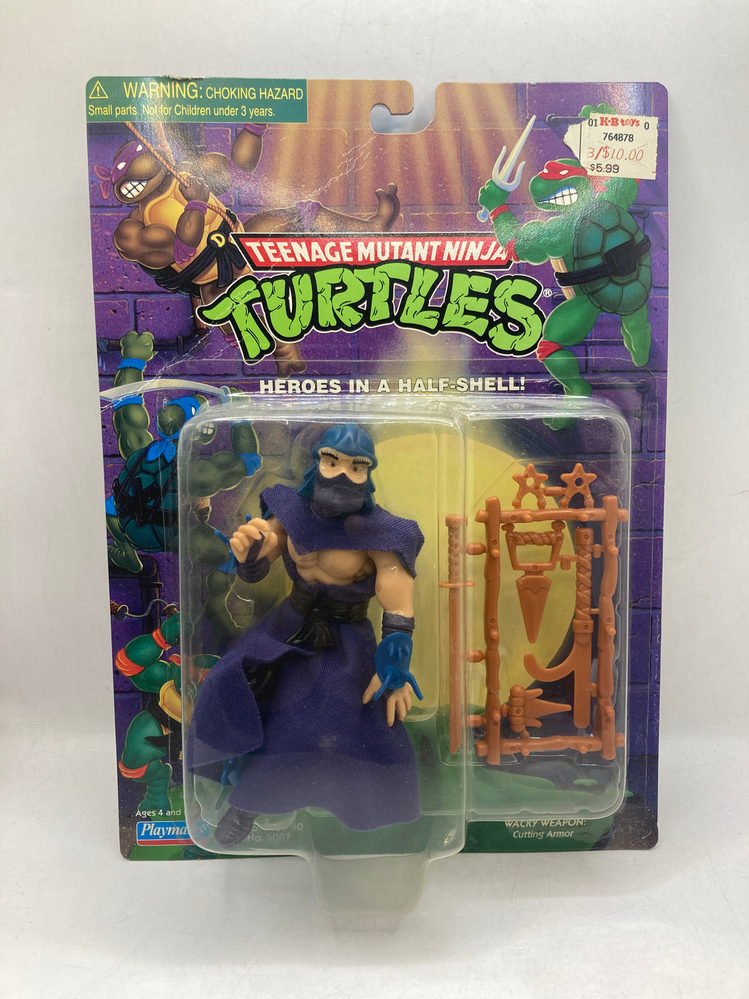 Teenage Mutant Ninja Turtles Shredder 1998 Reissue