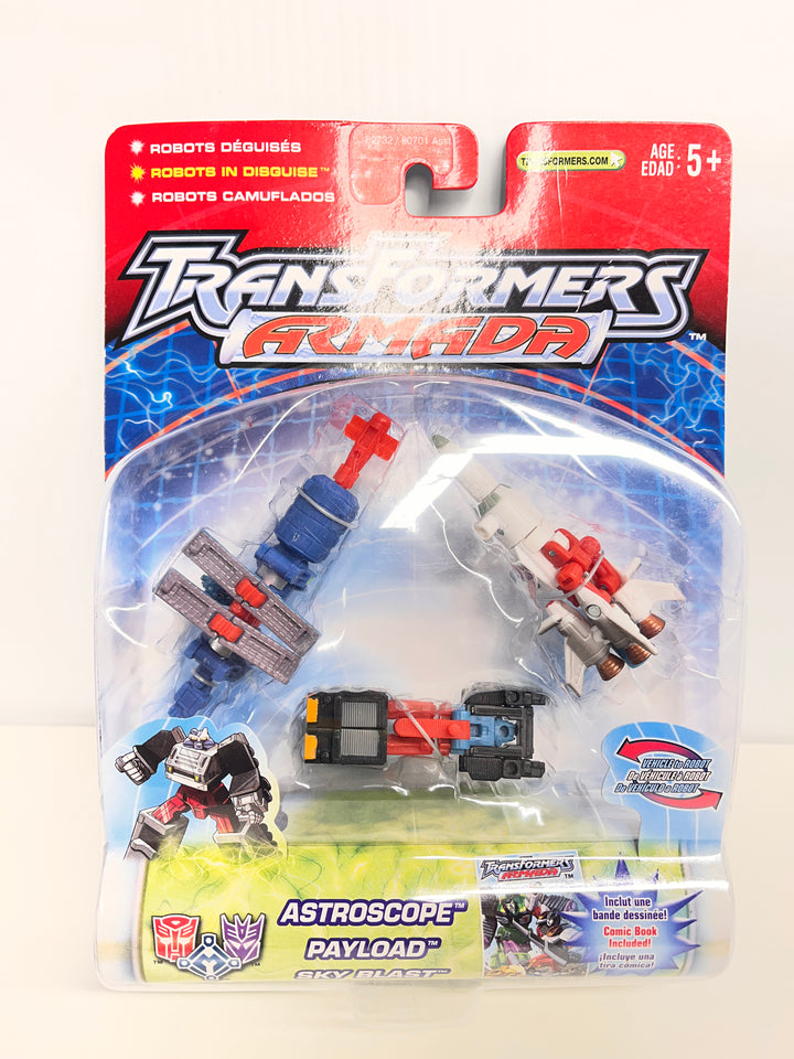 Transformers Armada - Astroscope, Payload, Sky Blast Mini-cons 3-Pack