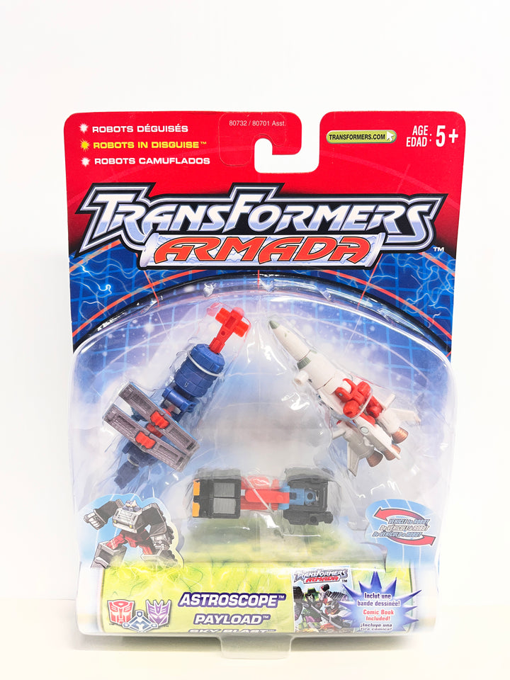 Transformers Armada - Astroscope, Payload, Sky Blast Mini-cons 3-Pack