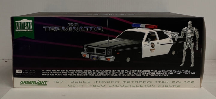The Terminator(1984) - 1977 Dodge Monaco Metropolitan Police w/ T-800 Endoskeleton *Incomplete*