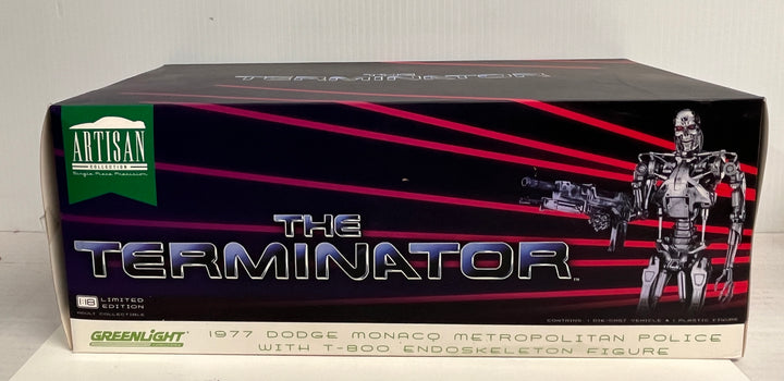 The Terminator(1984) - 1977 Dodge Monaco Metropolitan Police w/ T-800 Endoskeleton *Incomplete*