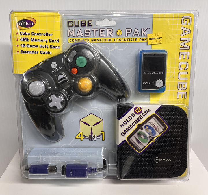 Nyko Cube Master Pak Sealed for GameCube