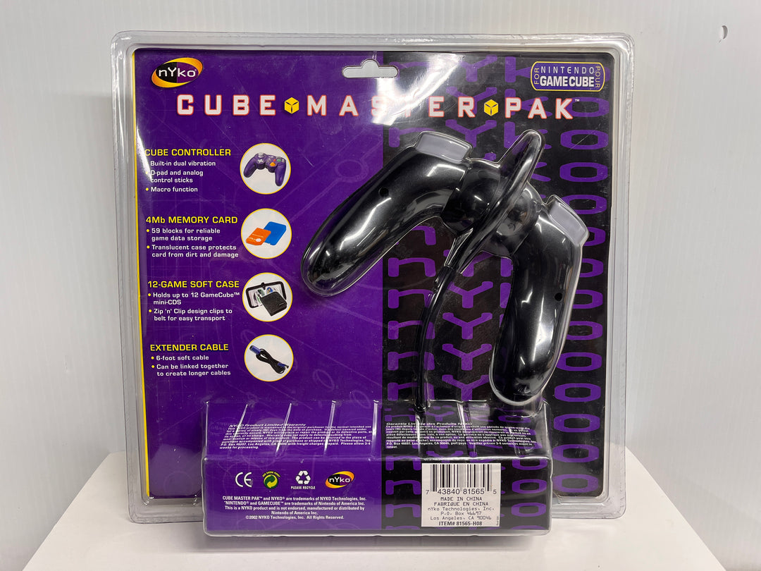 Nyko Cube Master Pak Sealed for GameCube