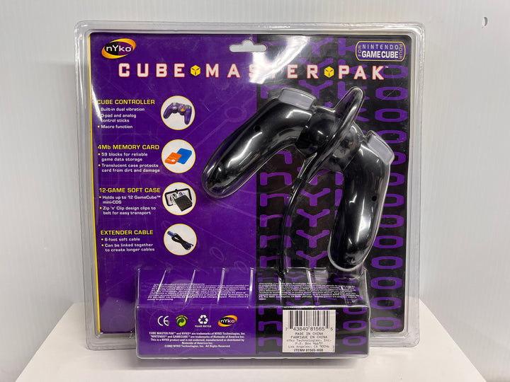 Nyko Cube Master Pak Sealed for GameCube