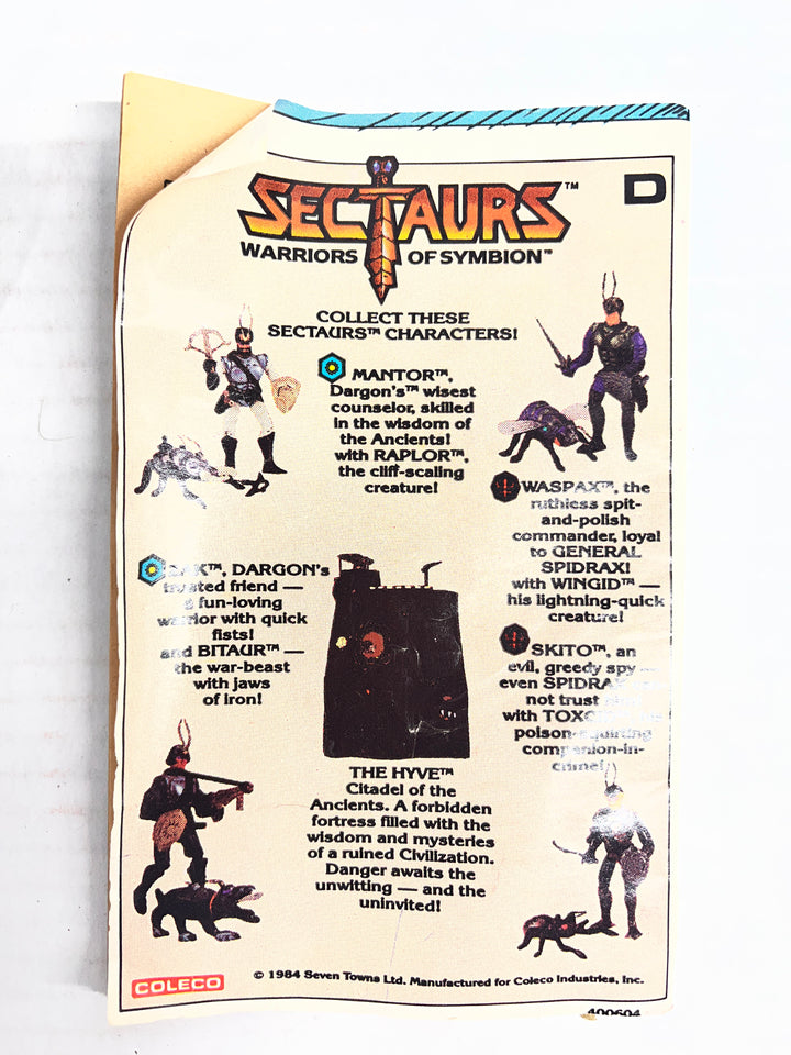 Sectaurs - Pinsor and Battle Beast Complete