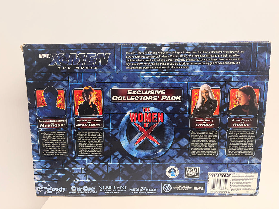 X-Men the Movie - Women of X 4 Pack Box Set Action Figures