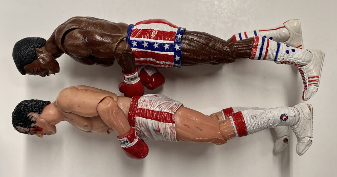 Rocky and Apollo Creed Toys R Us Exclusive 2 Pack (Loose)