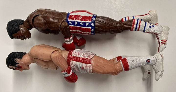Rocky and Apollo Creed Toys R Us Exclusive 2 Pack (Loose)