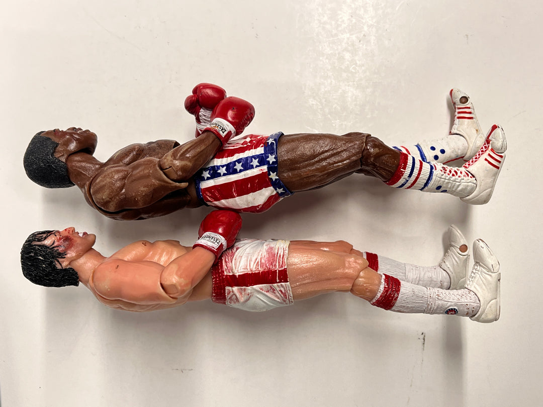 Rocky and Apollo Creed Toys R Us Exclusive 2 Pack (Loose)