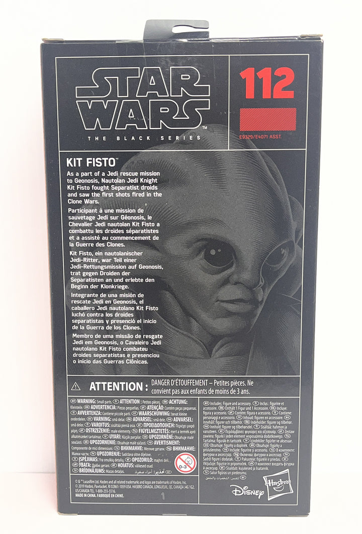 Star Wars Black Series Kit Fisto Action Figure