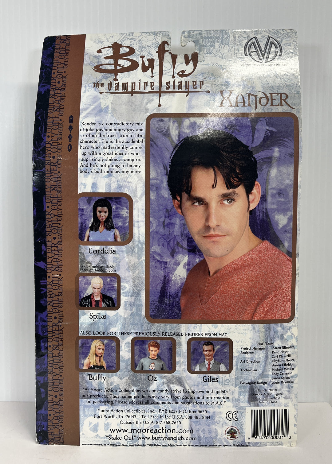 Buffy The Vampire Slayer Military Xander Action Figure