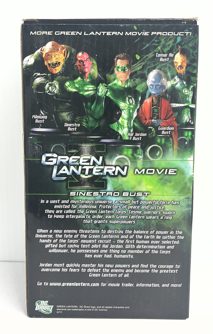 Green Lantern Movie Sinestro Bust - Limited Edition of 5000