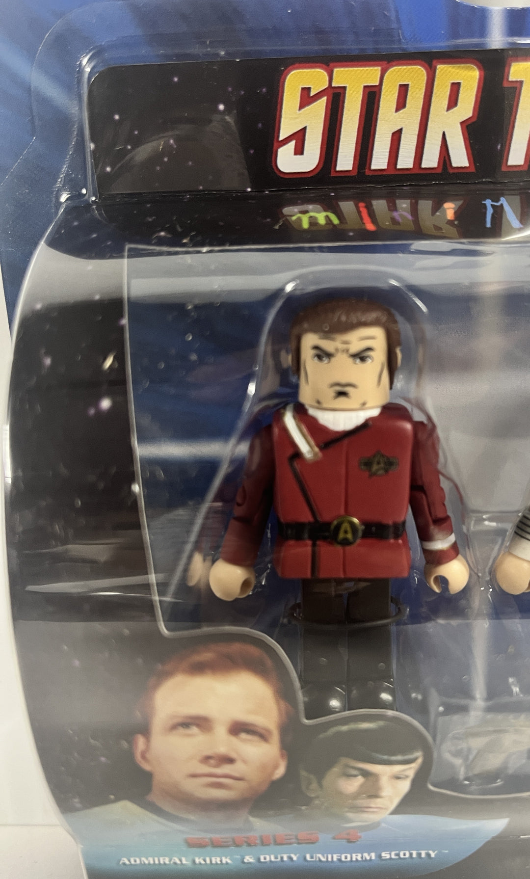 Minimates Star Trek (Series 4) Admiral Kirk & Duty Uniform Scotty 2-Pack