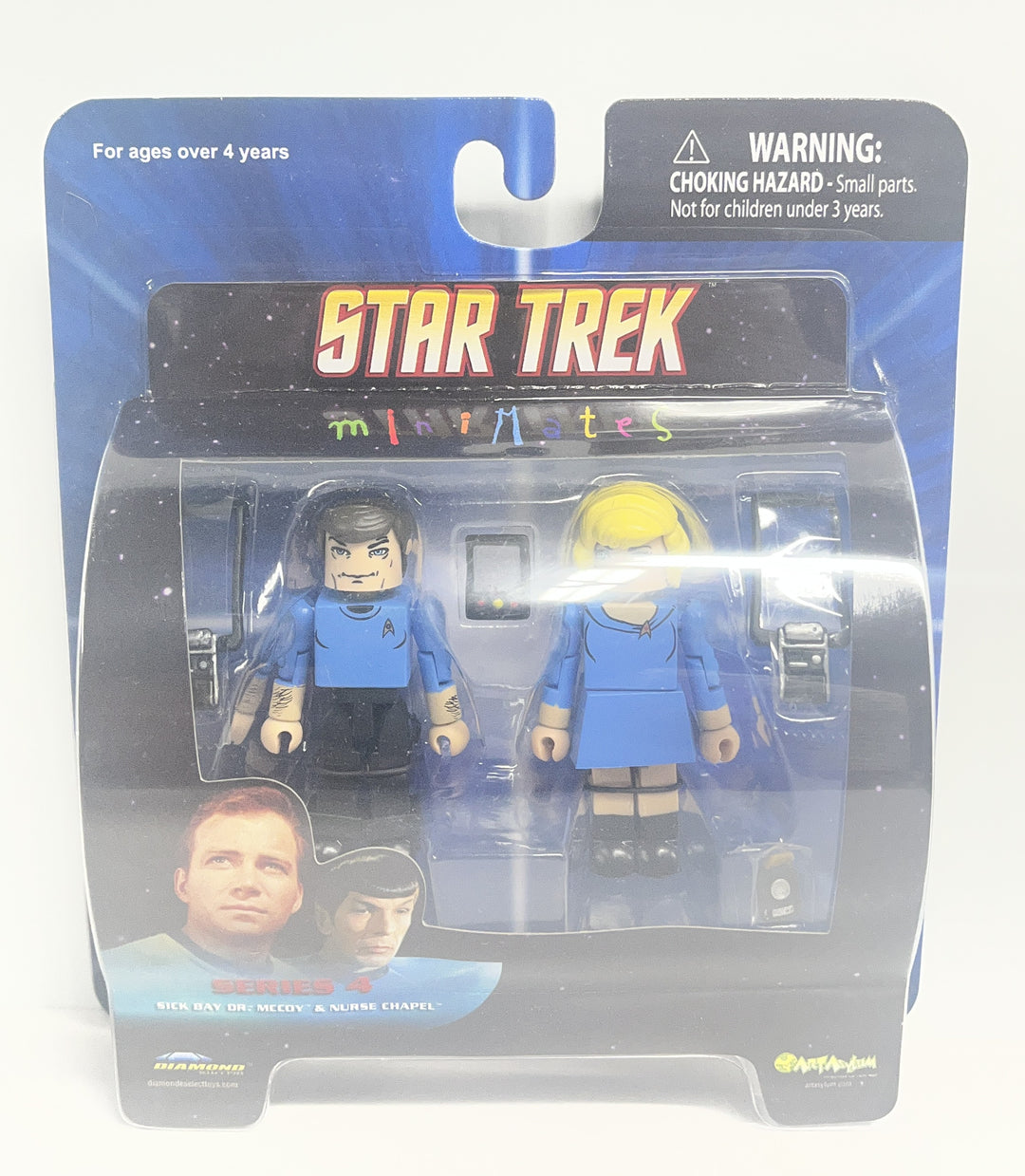 Minimates Star Trek (Series 4) Sick Bay Dr. McCoy & Nurse Chapel 2-Pack