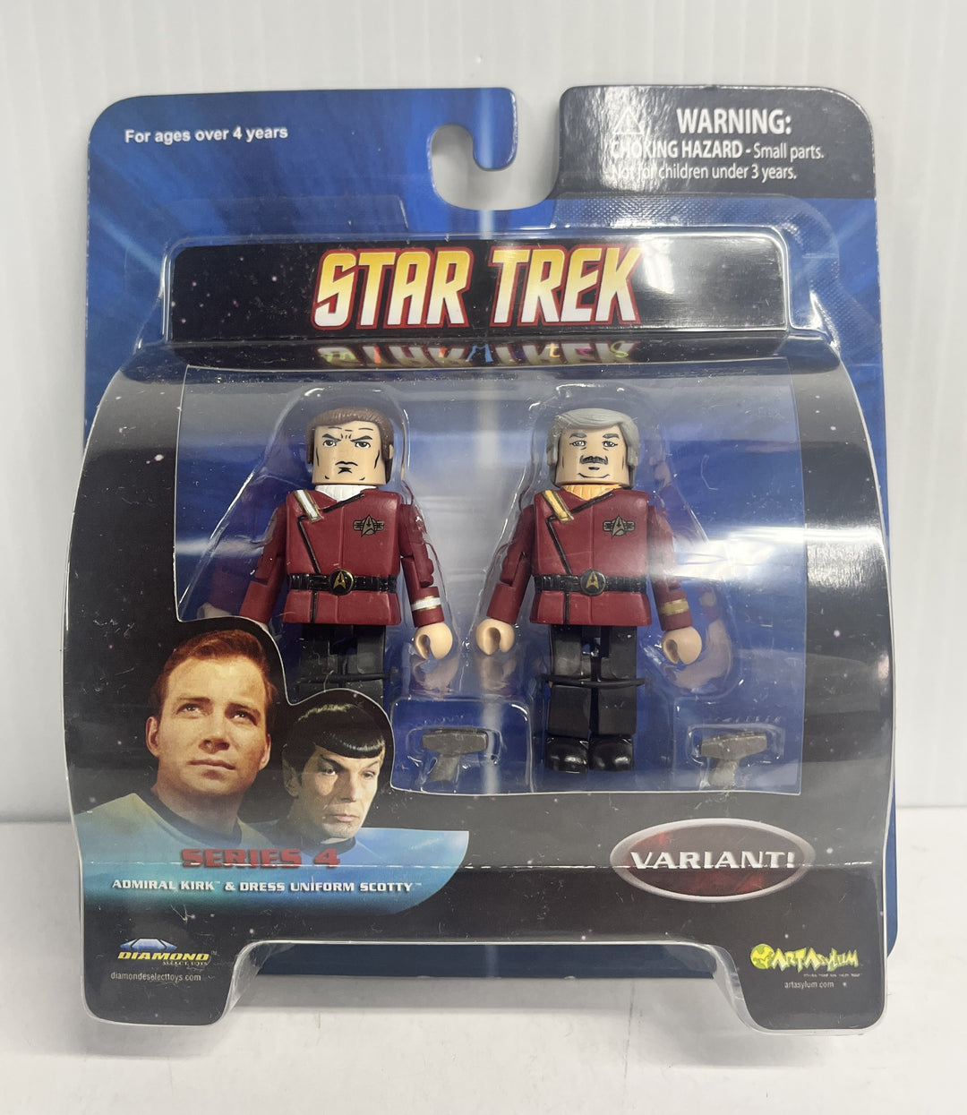 Minimates Star Trek (Series 4) Admiral Kirk & Dress Uniform Scotty 2-Pack