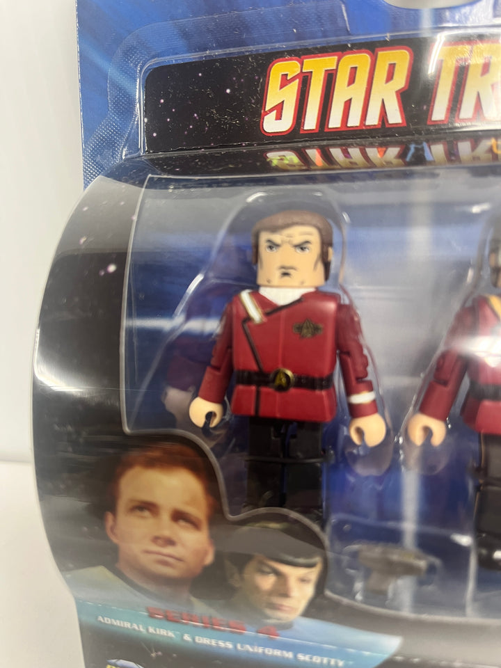 Minimates Star Trek (Series 4) Admiral Kirk & Dress Uniform Scotty 2-Pack