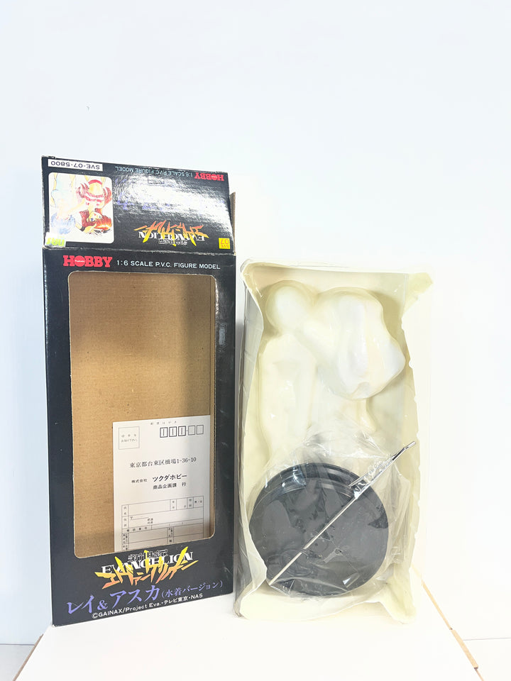 Evangelion Collection Rei & Asuka Swimming Suit Dolls