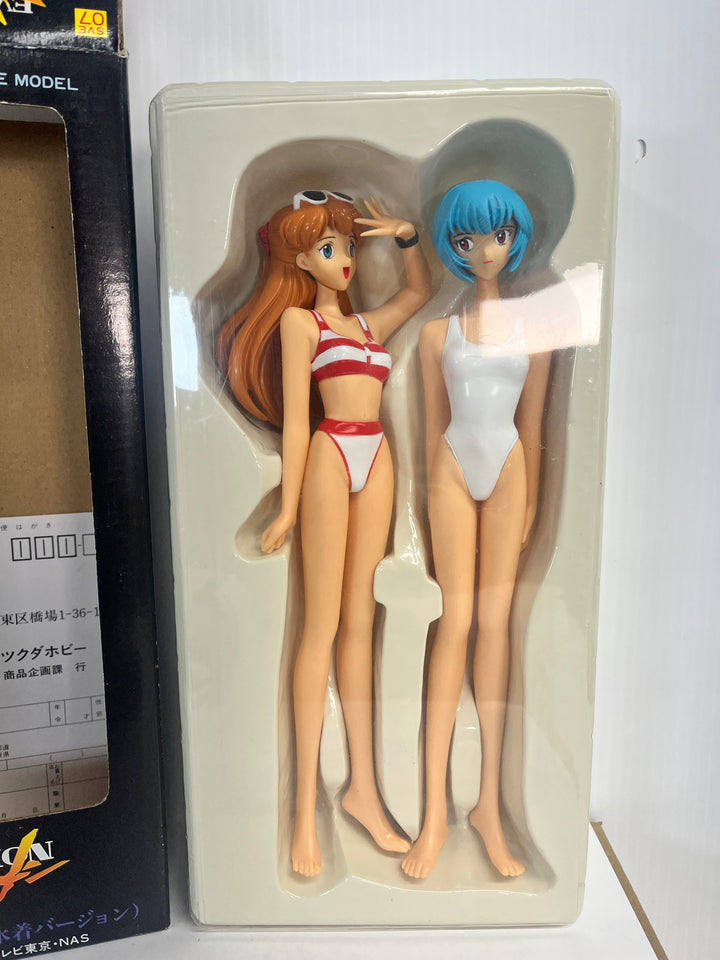 Evangelion Collection Rei & Asuka Swimming Suit Dolls