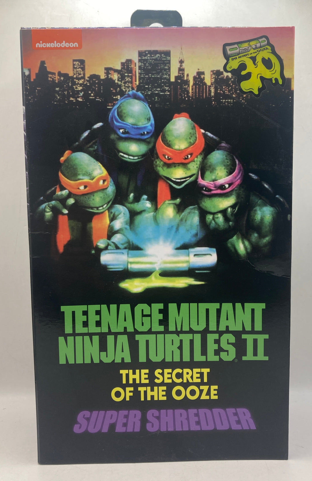 NECA TMNT II Super Shredder Secret Of The Ooze 8” Figure - Sealed