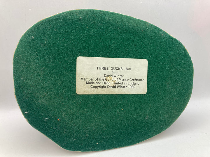 David Winter Three Ducks Inn Sculpture 1980